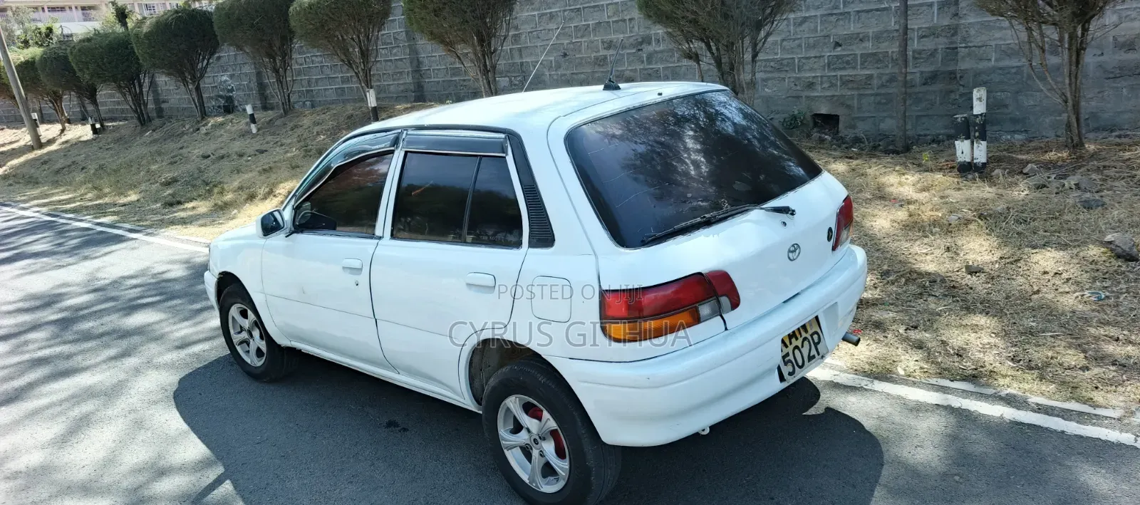 Toyota Starlet 1994 White