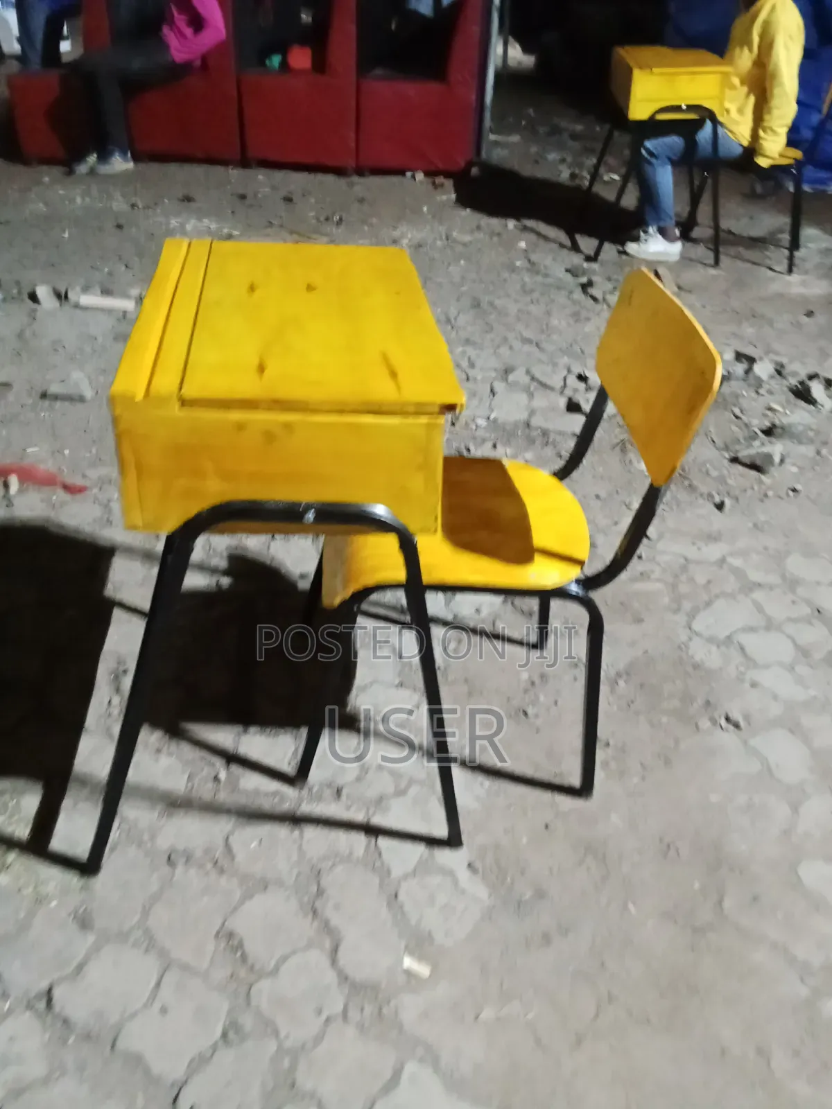 School Lockers Chair 1'round Steel