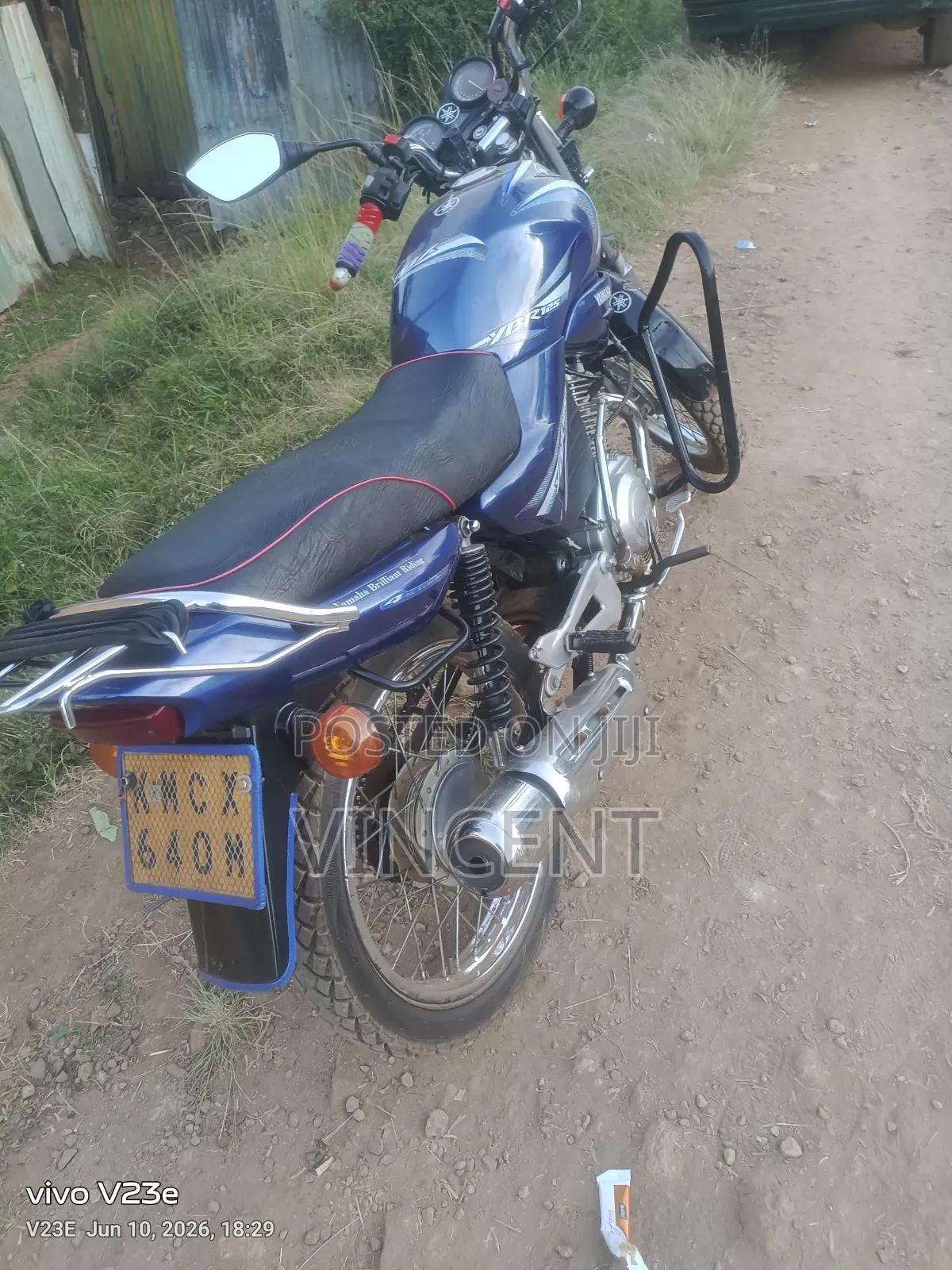 Yamaha YBR125 2015 Blue