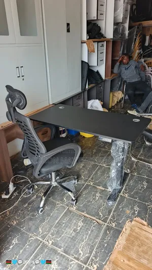 Black 1.2melectric Office Table
