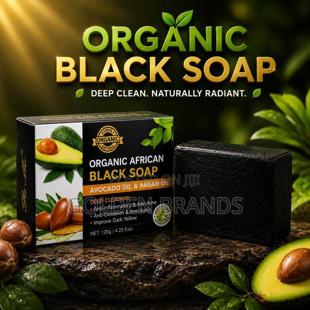 Original Pure African Black Soap
