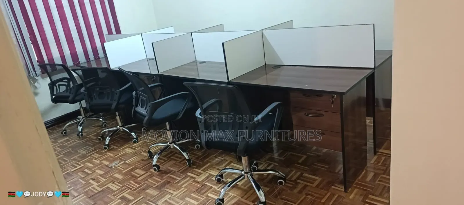 New 8way Workstation Office Desk