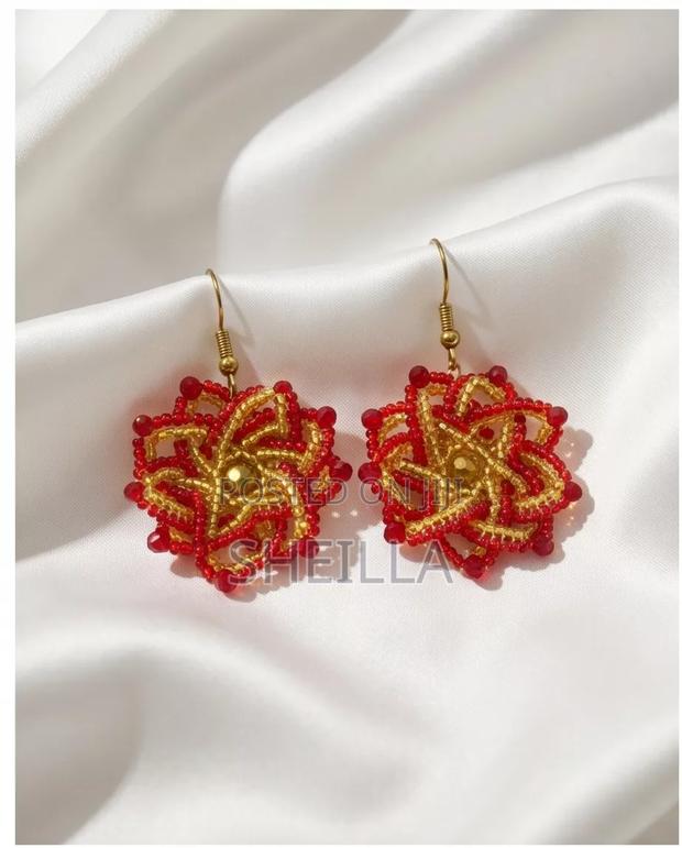 Beaded Earrings - thumbnail 3