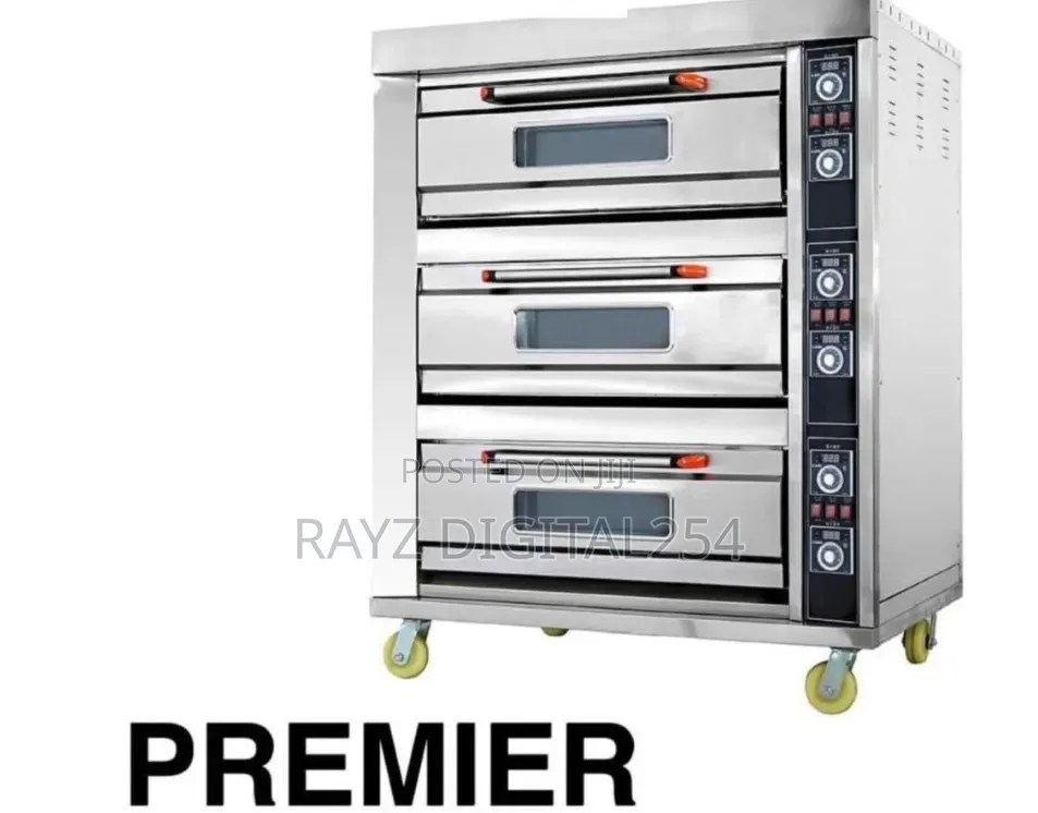Electric Commercial 3 Deck Oven