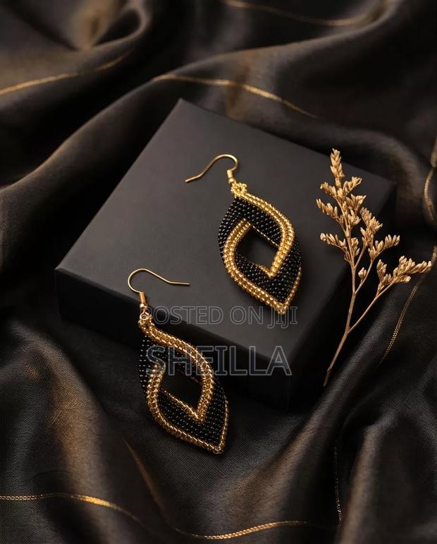 Elegant Beaded Earrings