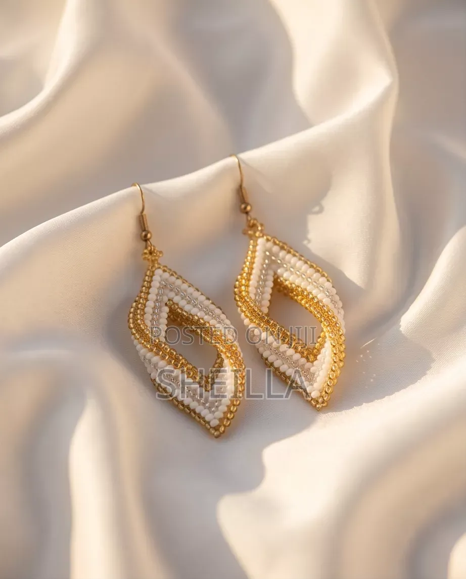 Elegant Beaded Earrings
