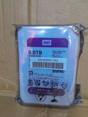 Wd Purple 8tb HDD Surveillance Hard Disk Drive