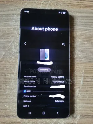 Samsung Galaxy S21 5G 128 GB Black