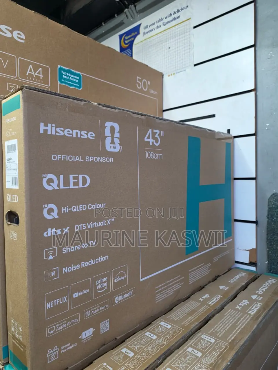 Hisense Qled 43” Inch Smart-Q5s