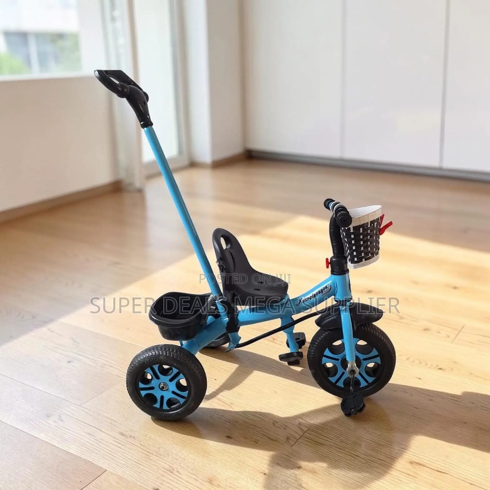 Colorful Kids Bike Bicycle Tricycle With Push Handle