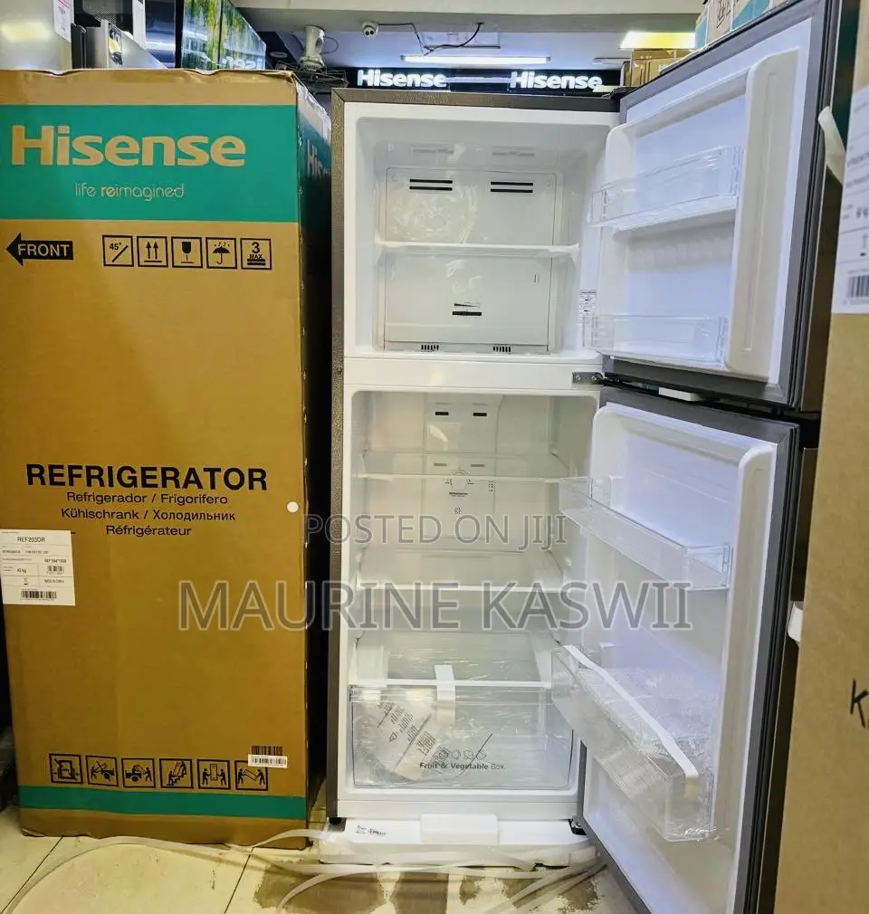Hisense Double Door Frost Free 203l