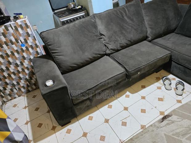 L Shaped Corner 6 Seater Sofa - thumbnail 2