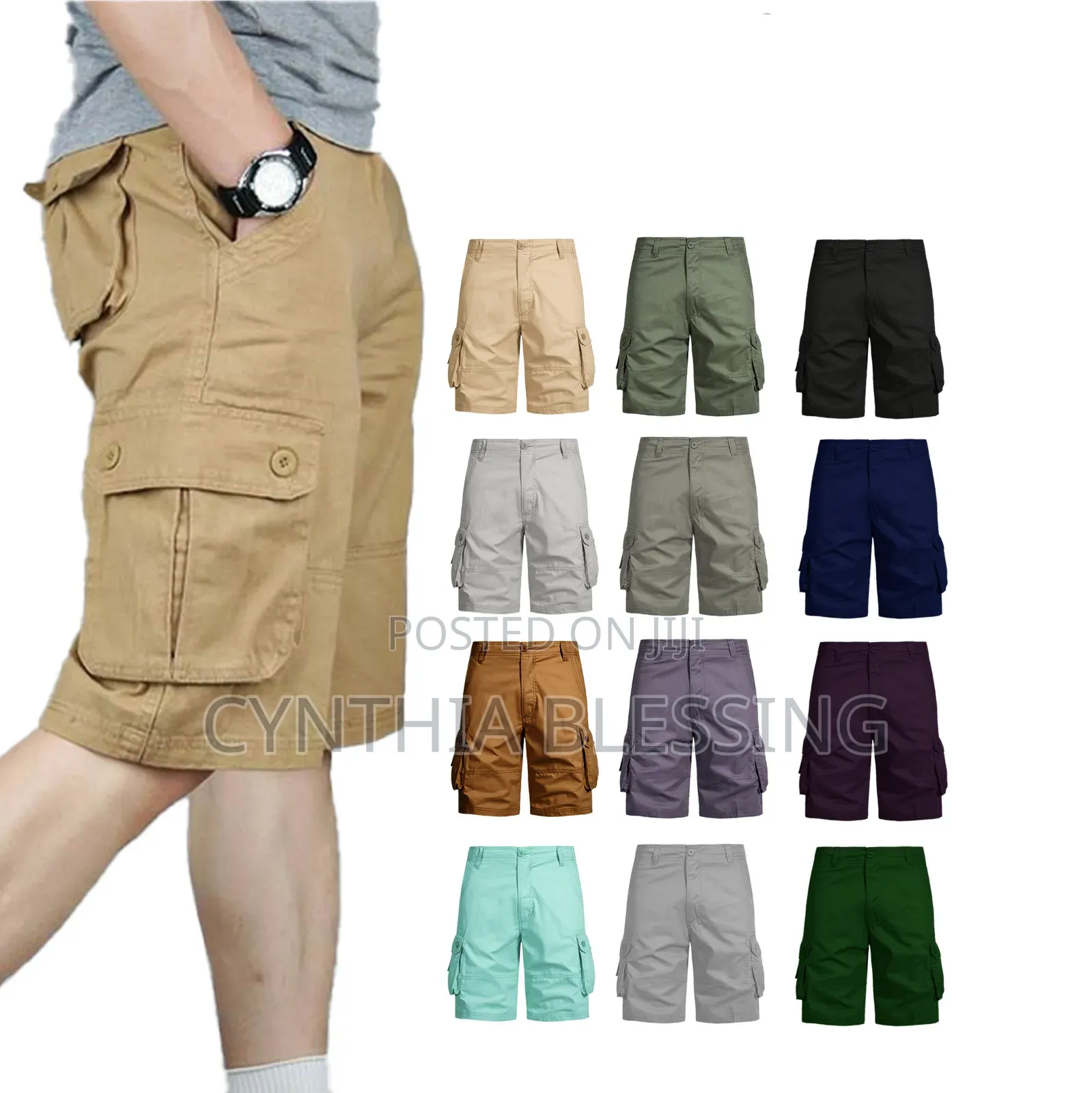 Cargo Shorts for Men_1110