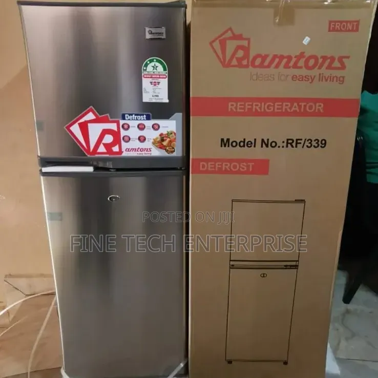 Ramtons 138 Litres Double Door Refrigerator