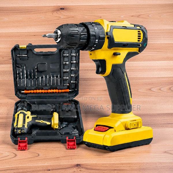 Dual Functionality Cordless Drill With Impact Function - main view
