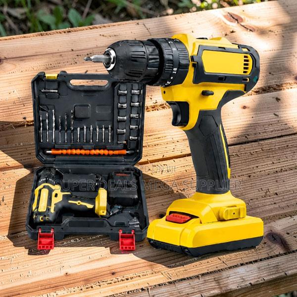 Compact Lightweight Cordless Drill With Impact Function - main view