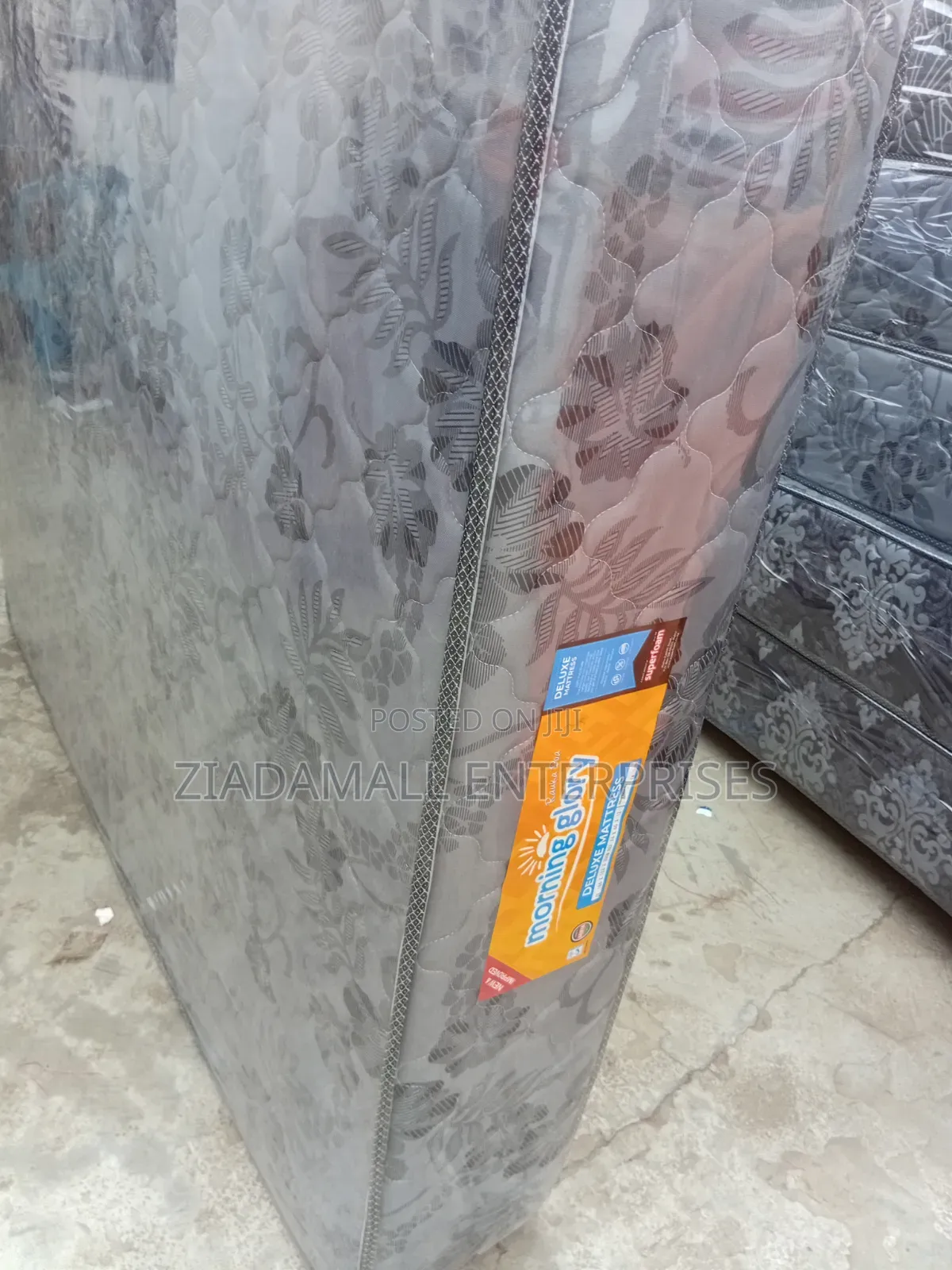 5by6,12 Inches Morning Glory High Density Quilted Mattress