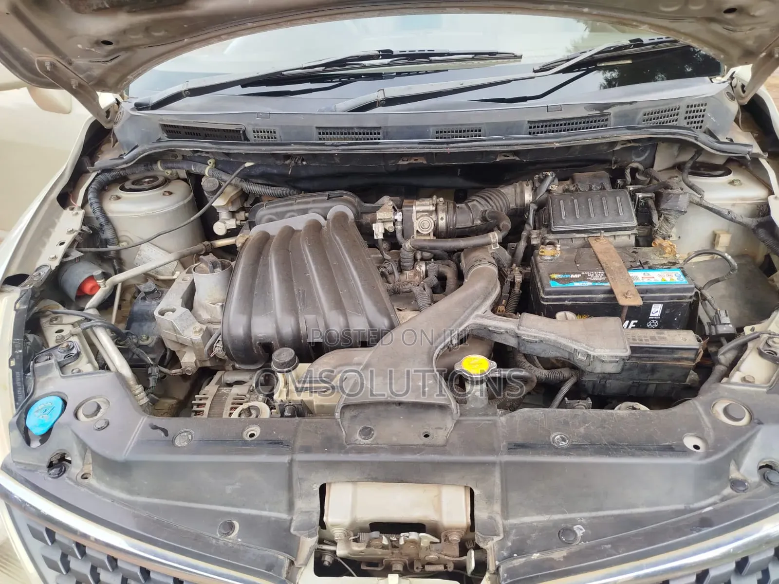 Nissan Tiida 2008 Silver