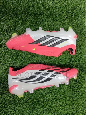 Adidas Predator Spine Red Laceless