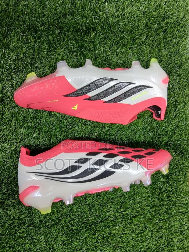 Adidas Predator Spine Red Laceless - thumbnail 2