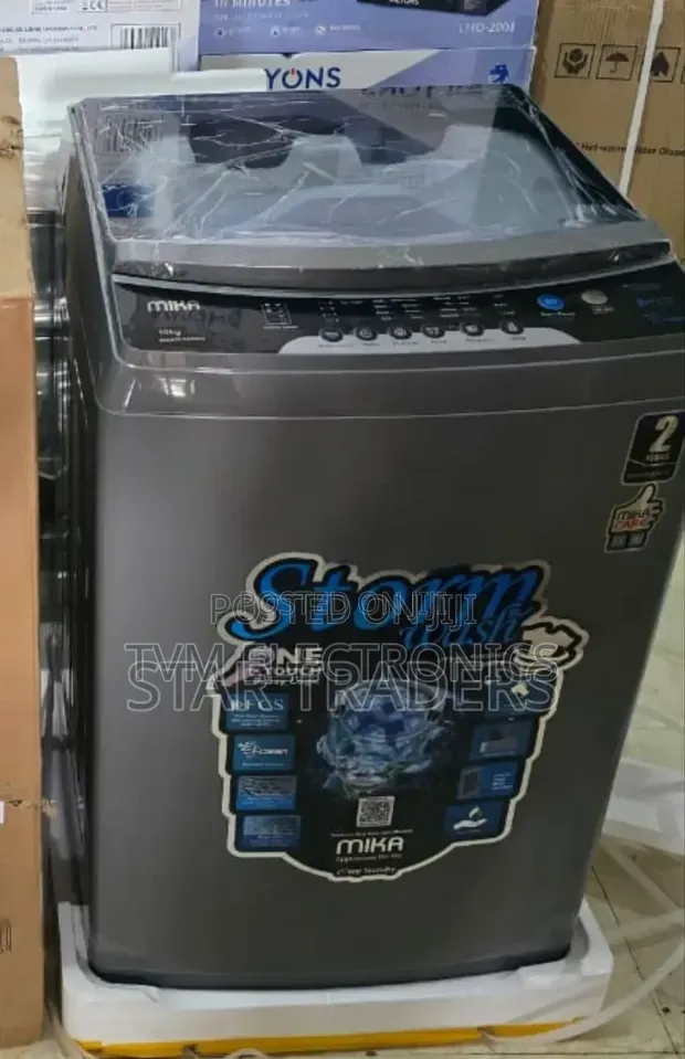 Mika 10kg Wash Spin Fully Automatic Top Load Washing Machine