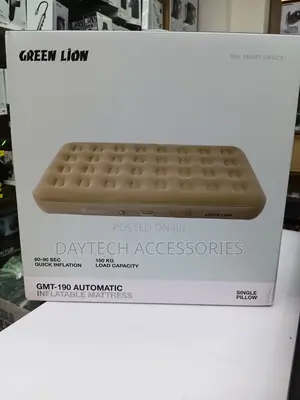 This Is a Green Lion GMT-190 Automatic Inflatable Mattress
