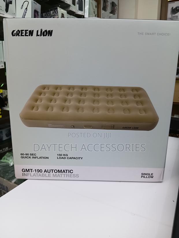 This Is a Green Lion GMT-190 Automatic Inflatable Mattress