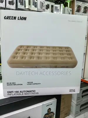 This Is a Green Lion GMT-190 Automatic Inflatable Mattress