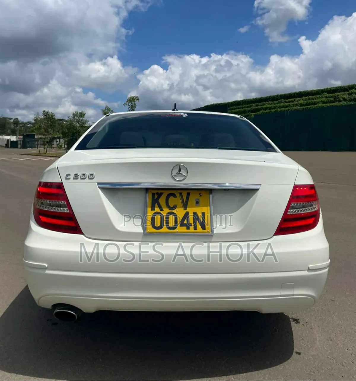 Mercedes-Benz C200 2012 White