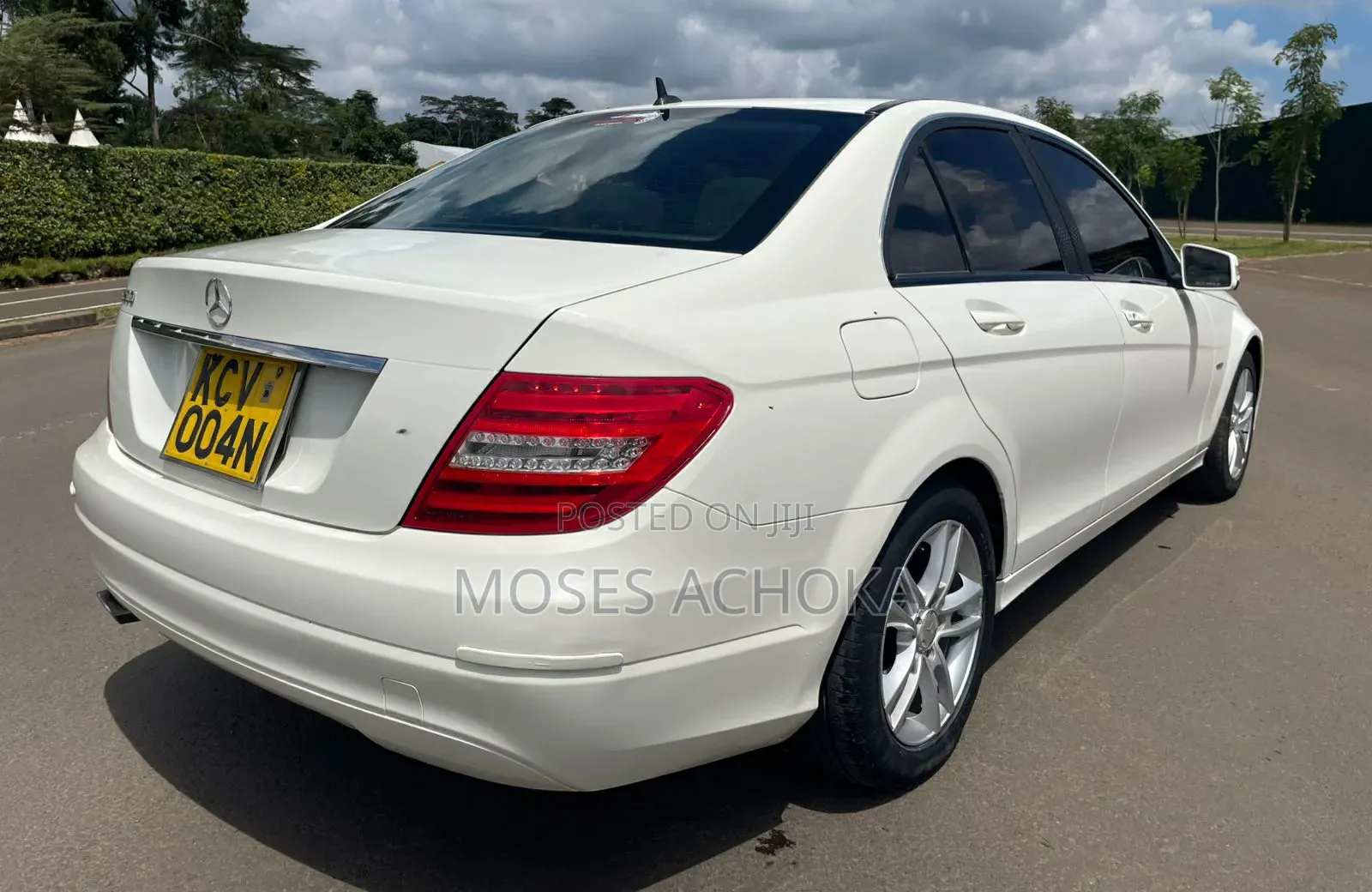 Mercedes-Benz C200 2012 White