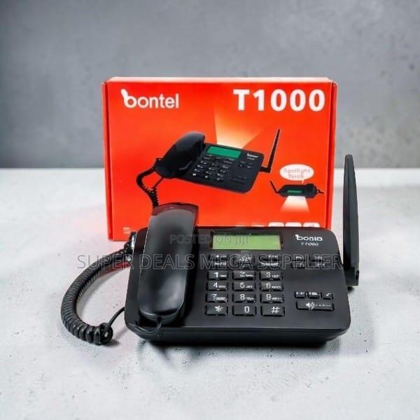Bontel T1000 GSM Fixed Wireless Dual Sim Phone With Loudspeaker - thumbnail 2