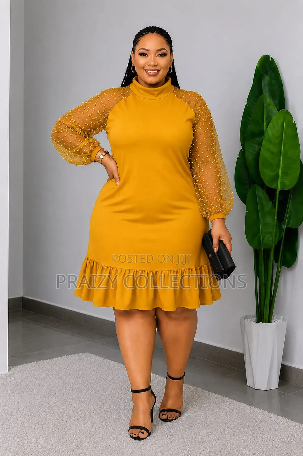 The Radiance Pearl Sleeve Dress