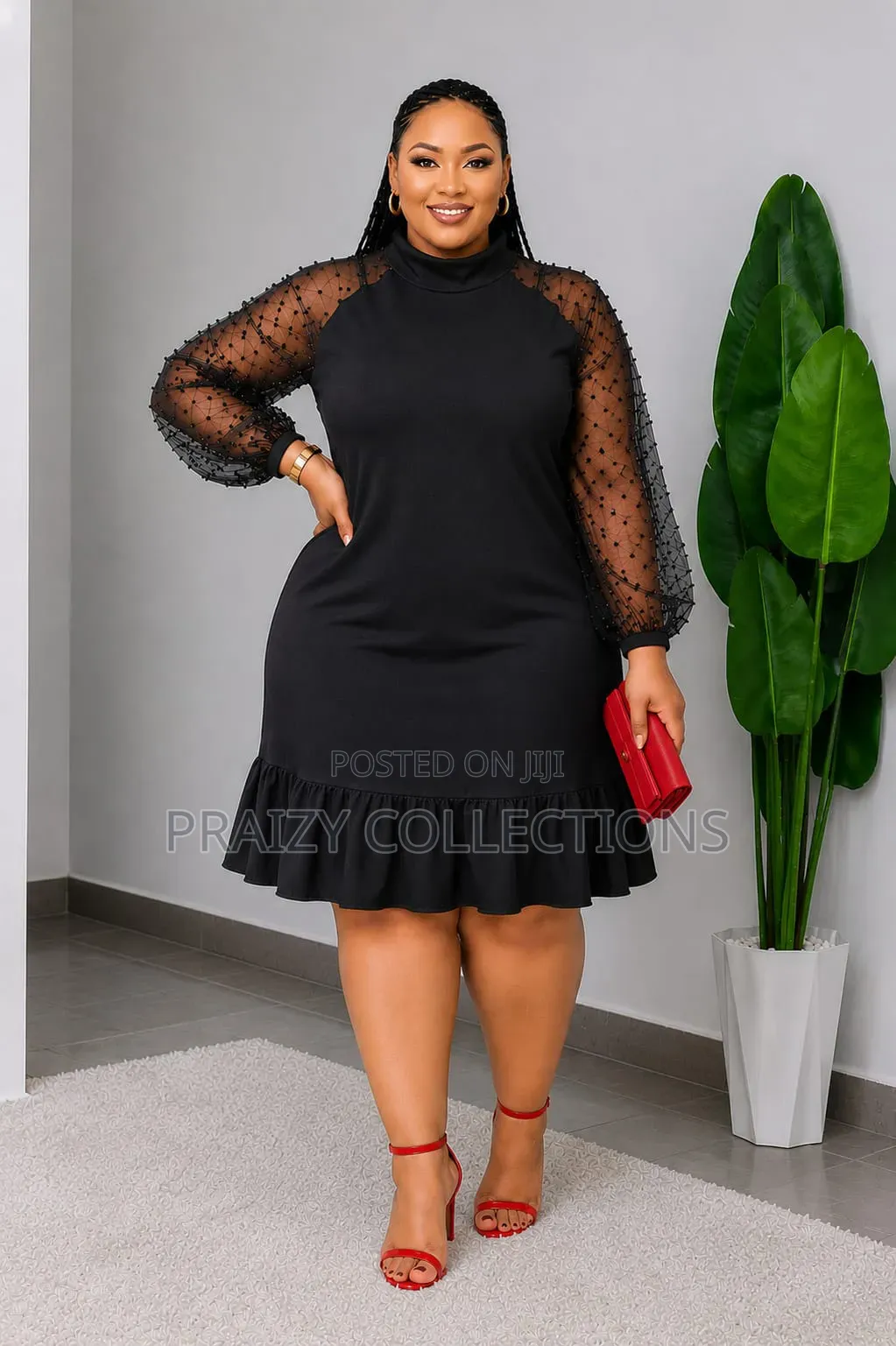 The Radiance Pearl Sleeve Dress