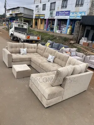 A Classic Nine Seater U ~ Shape Sofa