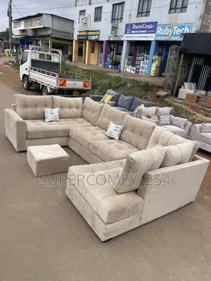 A Classic Nine Seater U ~ Shape Sofa
