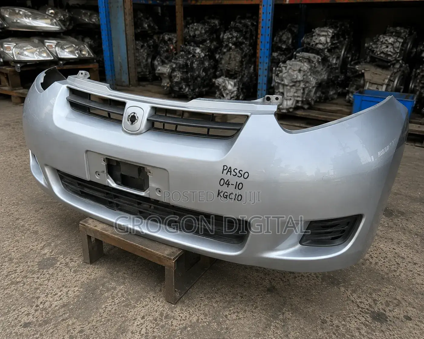 Toyota Passo Genuine Ex Japan Front Bumper 2004–2016