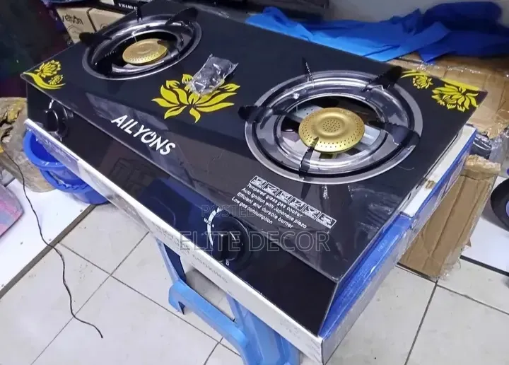 Ailyons 2 Burner Glass Table Top Cooker