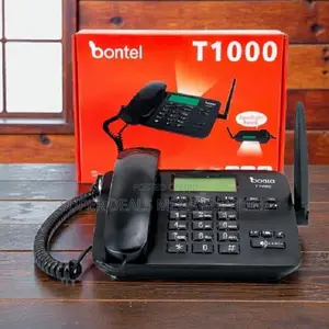 Bontel T1000 Dual Sim GSM Desktop Phone With Call Records