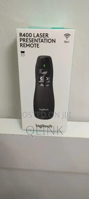 Logitech R400 Wireless Presenter - Black