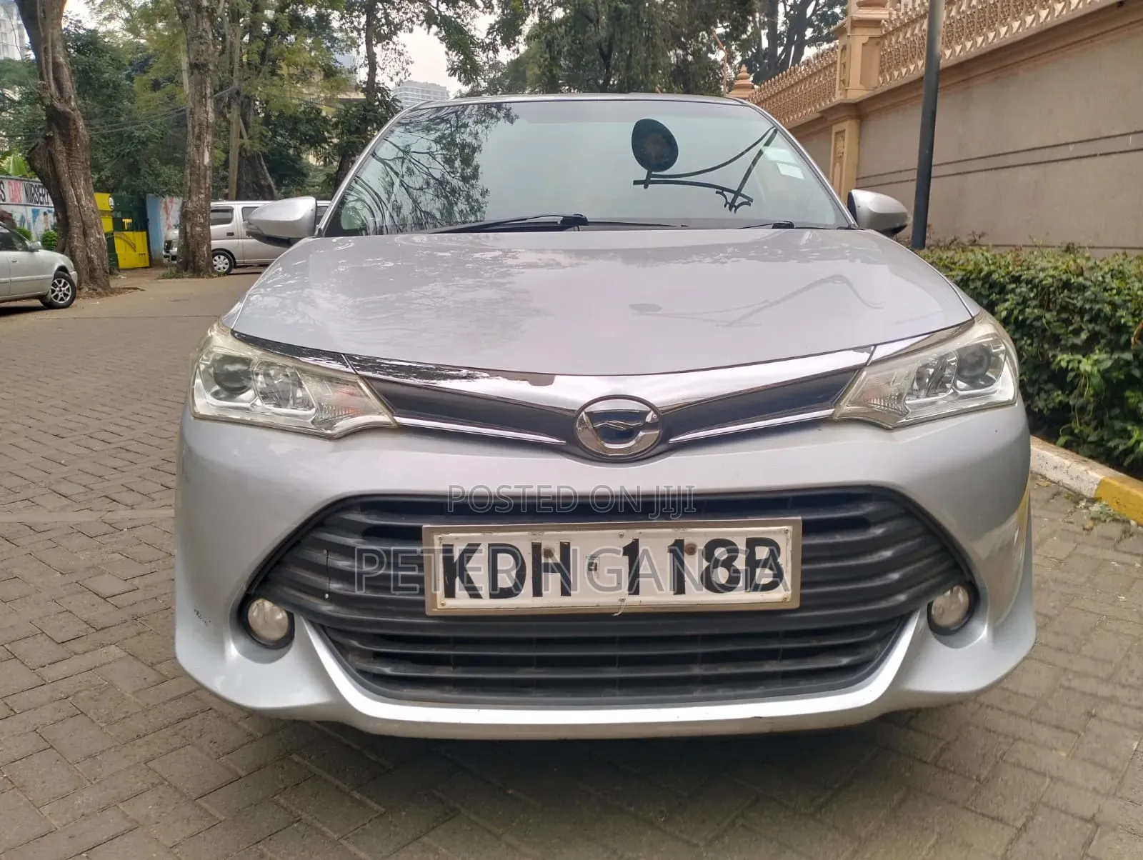 Toyota Corolla Fielder 2015 Silver