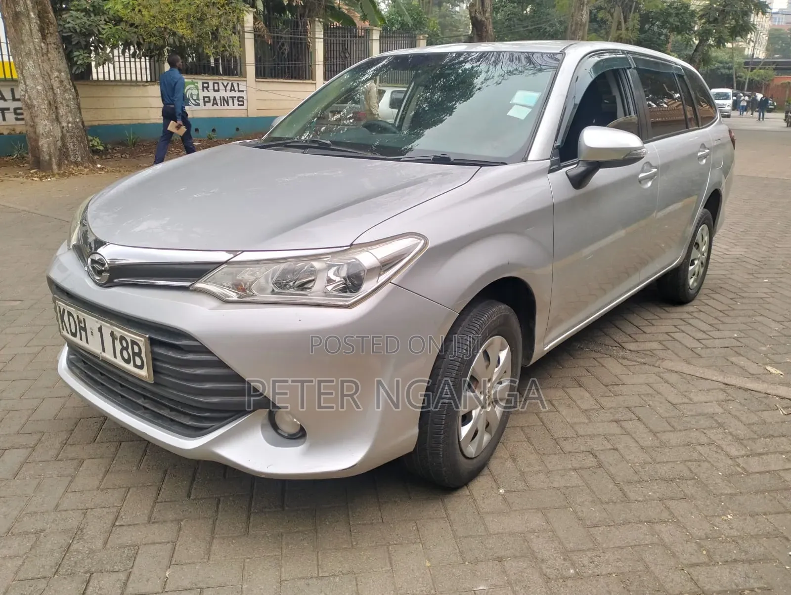 Toyota Corolla Fielder 2015 Silver