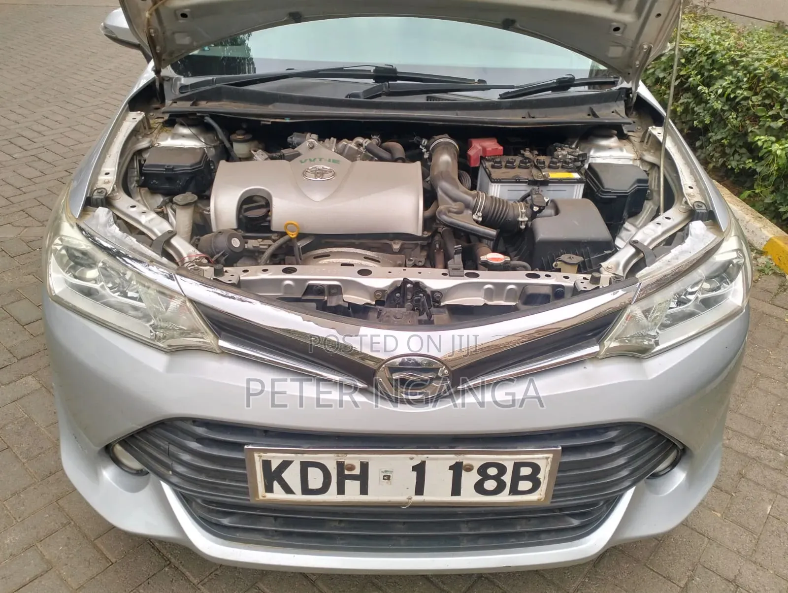 Toyota Corolla Fielder 2015 Silver
