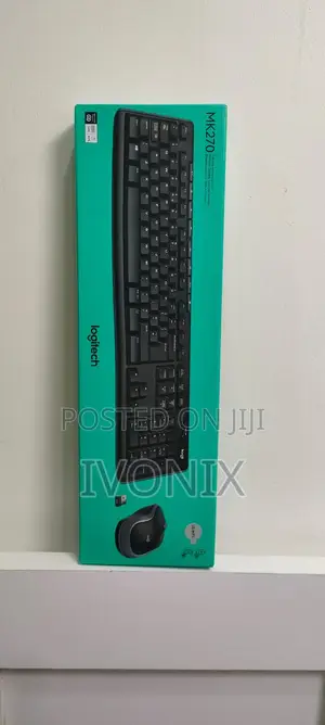 Logitech Mk270 Wireless Keyboard Mouse Combo