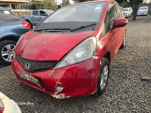 Honda Fit Automatic 2011 Red