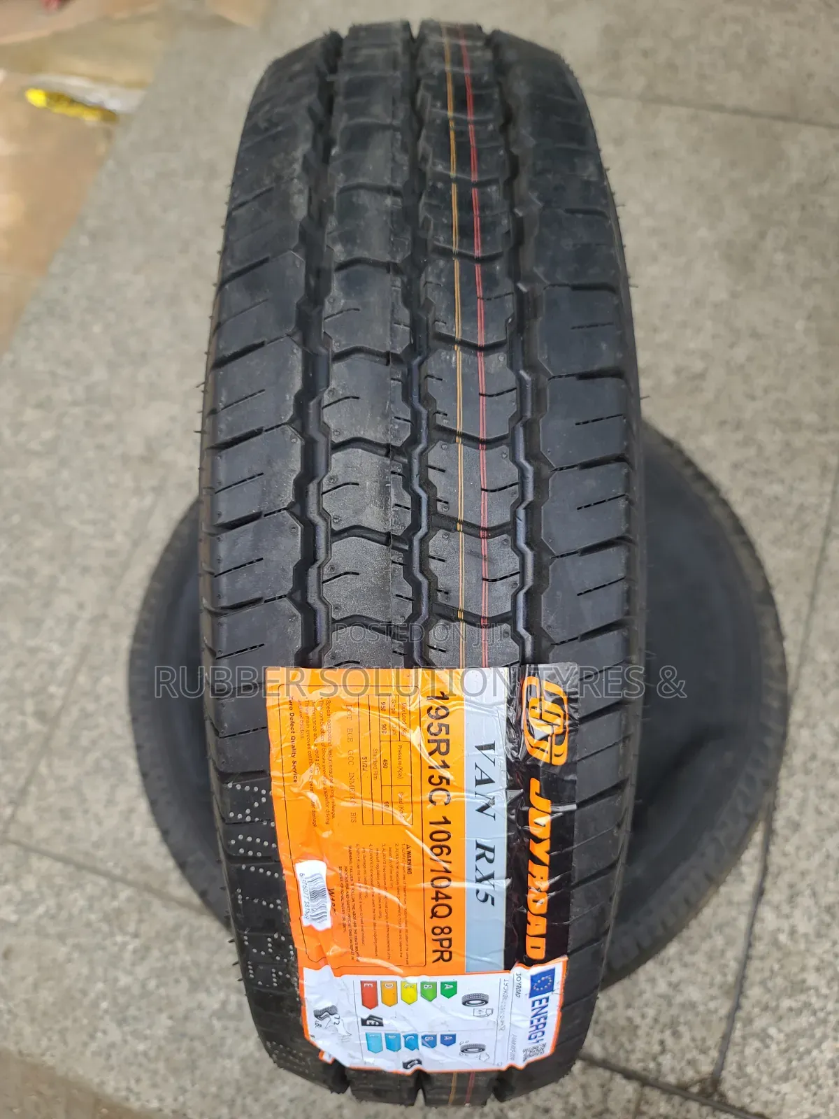 195 R15 C Joyroad Tyres 8pr Van Rx5 Comercial