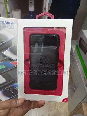Promate 20000mAh Ultra Slim Wireless Charging Power Bank 15W Wireless