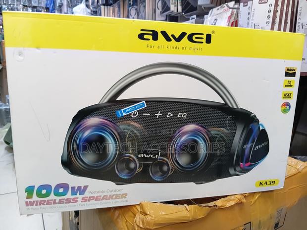Awei Ka39 100w Bluetooth Speaker - Black