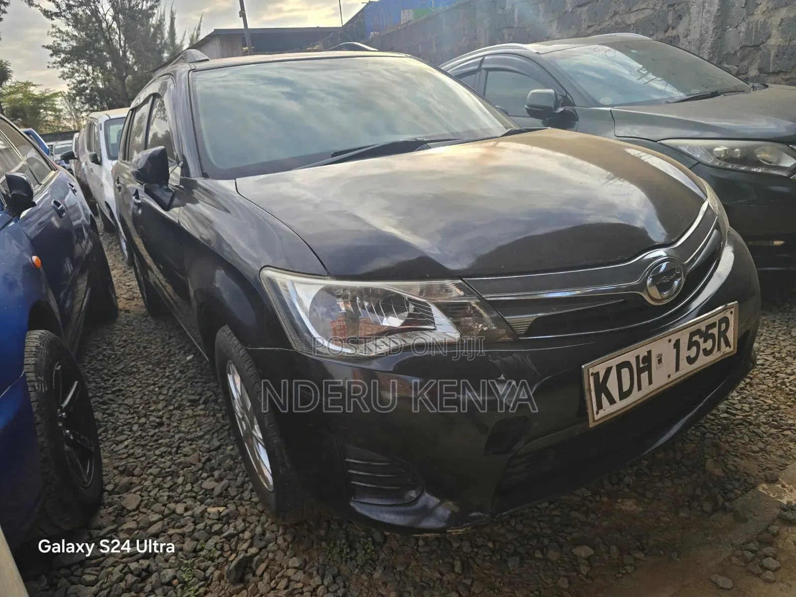 Toyota Corolla Fielder 2015 Black