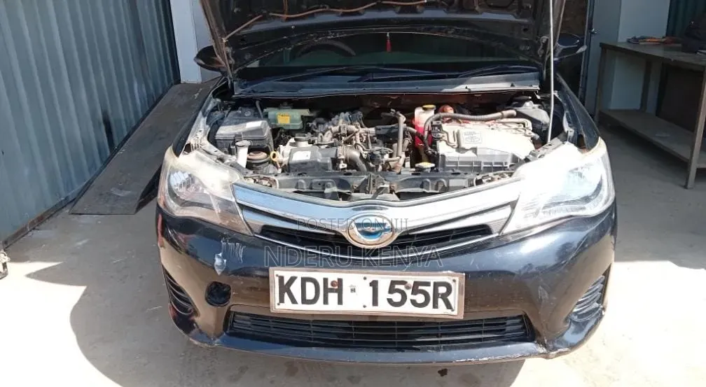 Toyota Corolla Fielder 2015 Black