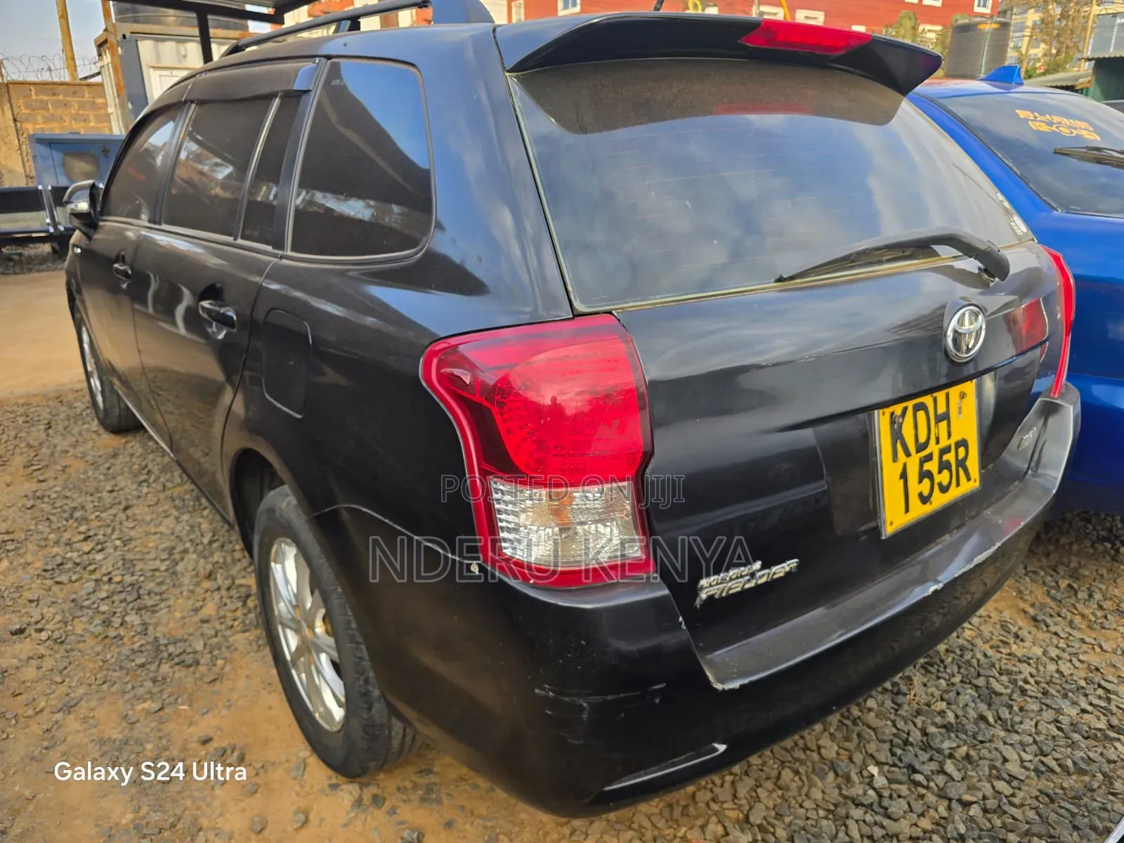Toyota Corolla Fielder 2015 Black